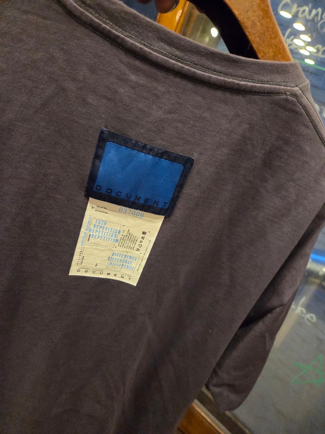 도큐먼트 티셔츠  상품이미지6