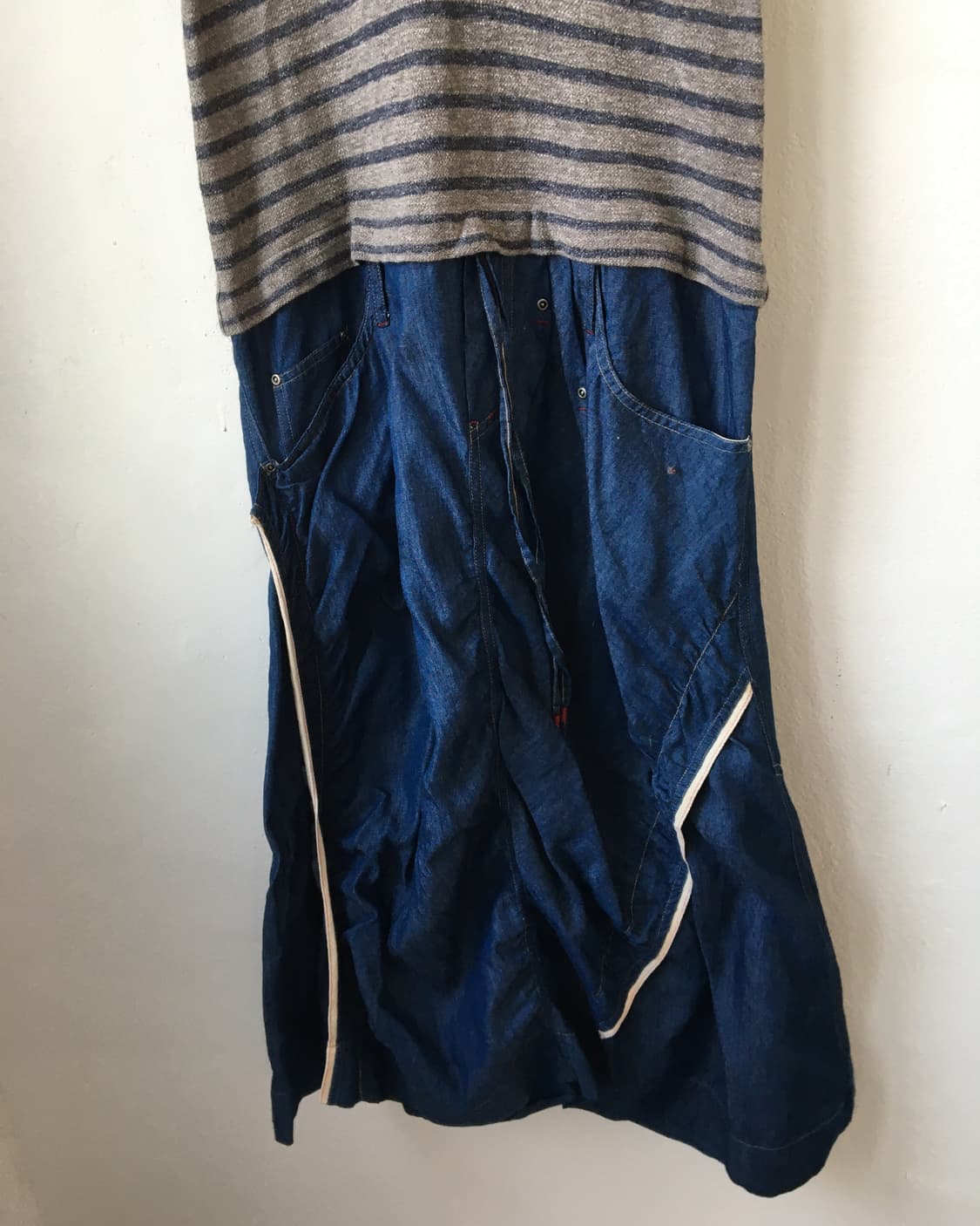 Knit top layered onepiece 상품이미지5