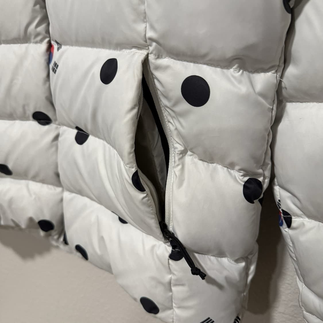 18FW 노스페이스 평창 스페셜 에디션 구스다운 패딩 화이트 상품이미지5