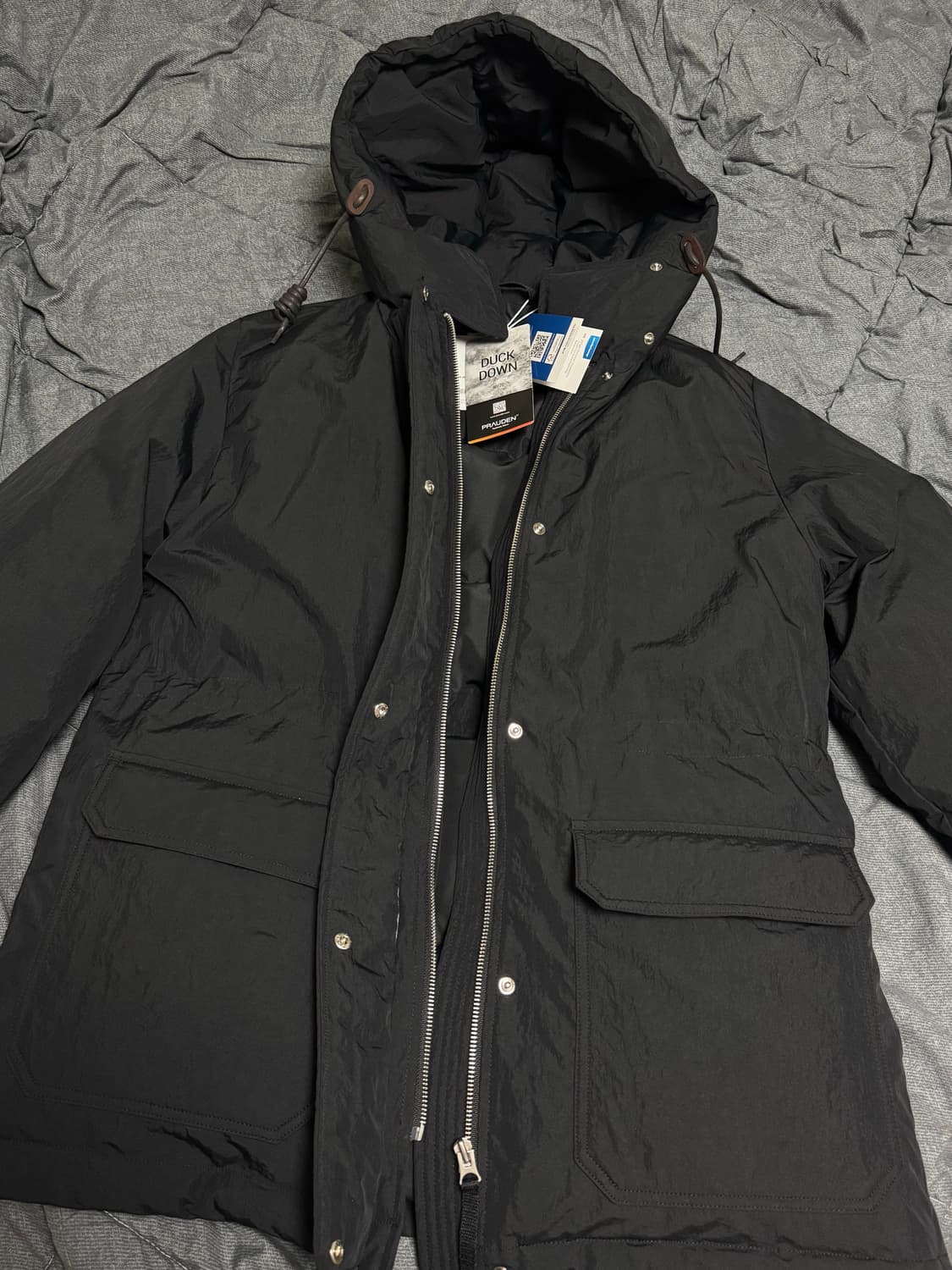 블랭크공삼 덕다운 하프 코트 패딩 상품이미지2