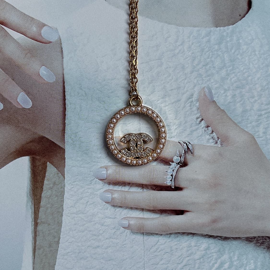 샤넬 베르사유 진주 오브 목걸이 상품이미지3