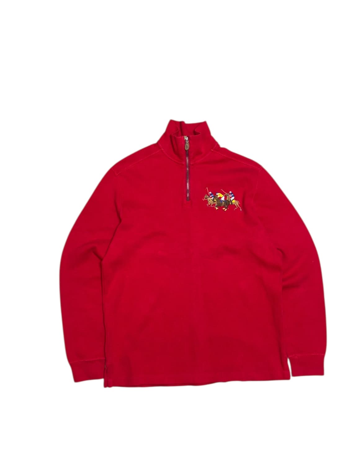 폴로 랄프로렌 멀티포니 자수로고 반집업 니트 상품이미지3