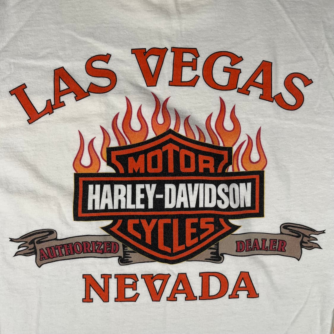 빈티지 할리데이비슨 라스베가스 플레임 포켓 롱슬리브 상품이미지5