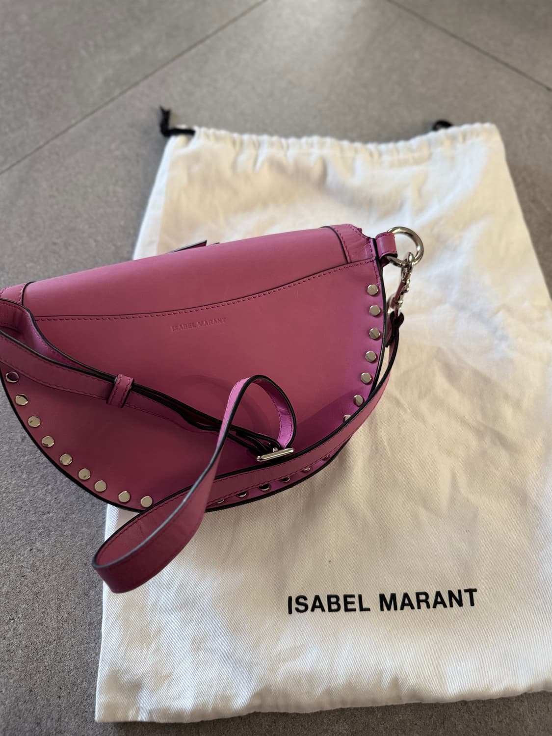 이자벨마랑 스카노백 범백 핑크 상품이미지3