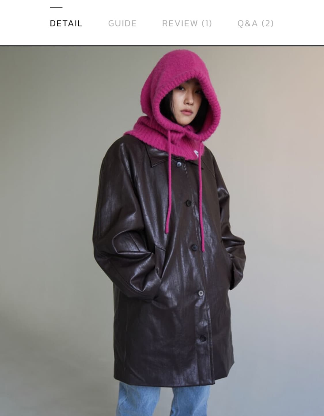 샵포허 바라클라바 블루 블랙 판매합니다 상품이미지1