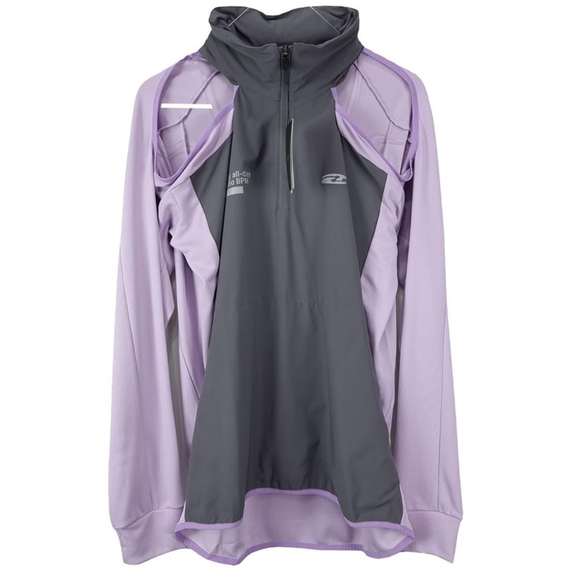 [LEEY YEEL](새상품)스포티 오픈 숄더 후디드 그레이 M19817 상품이미지3