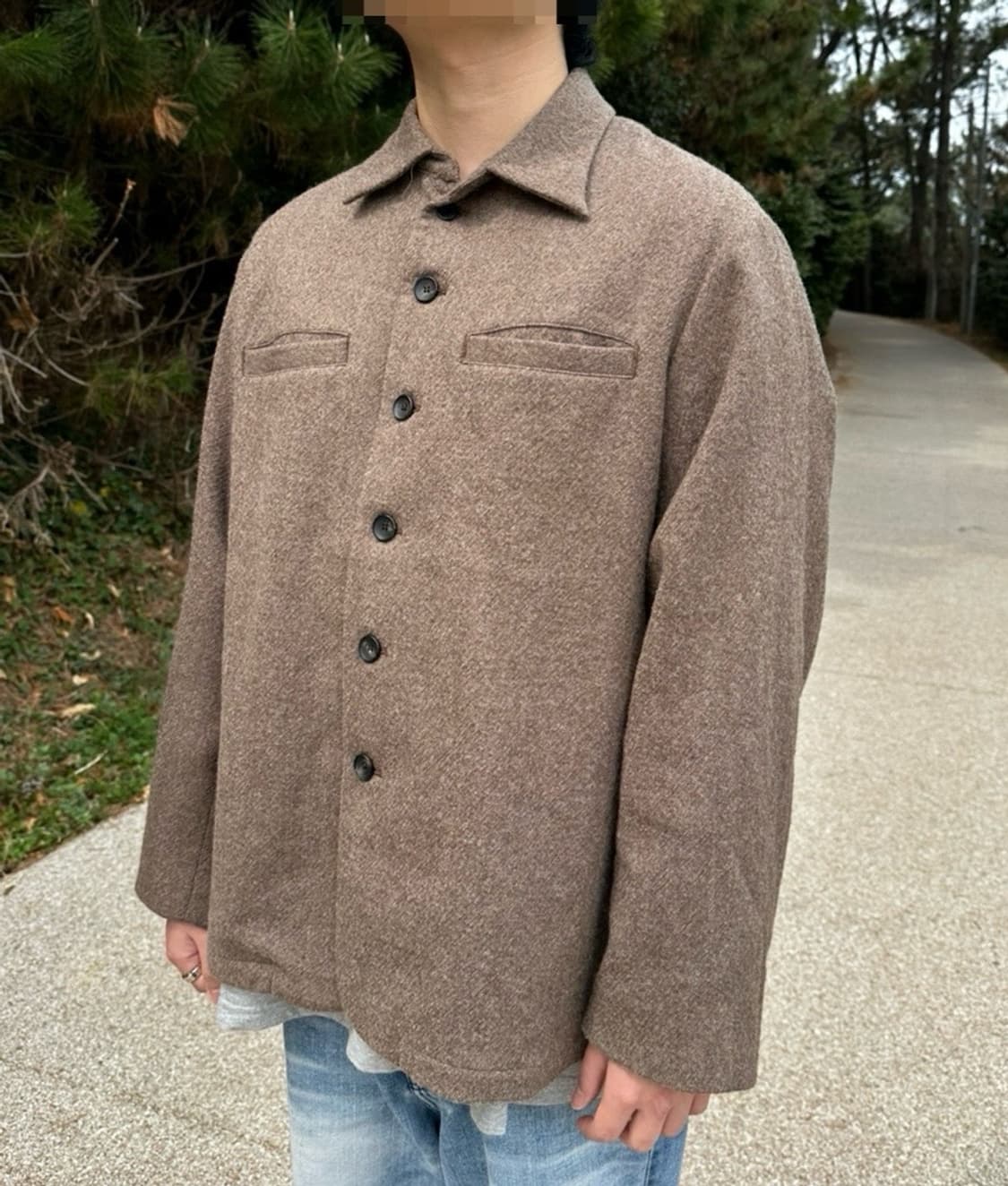 rakines 라키네스 shujujyu top sergr 울 셔켓 자켓 상품이미지4