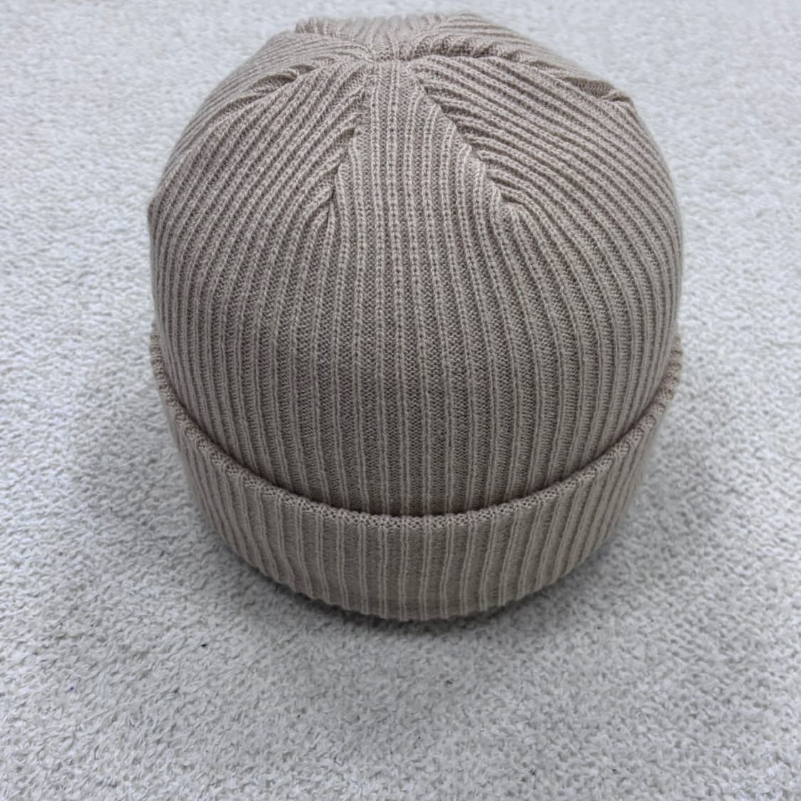 F 빈티지 페이스 로고 스퀘어 비니 0402E 상품이미지3