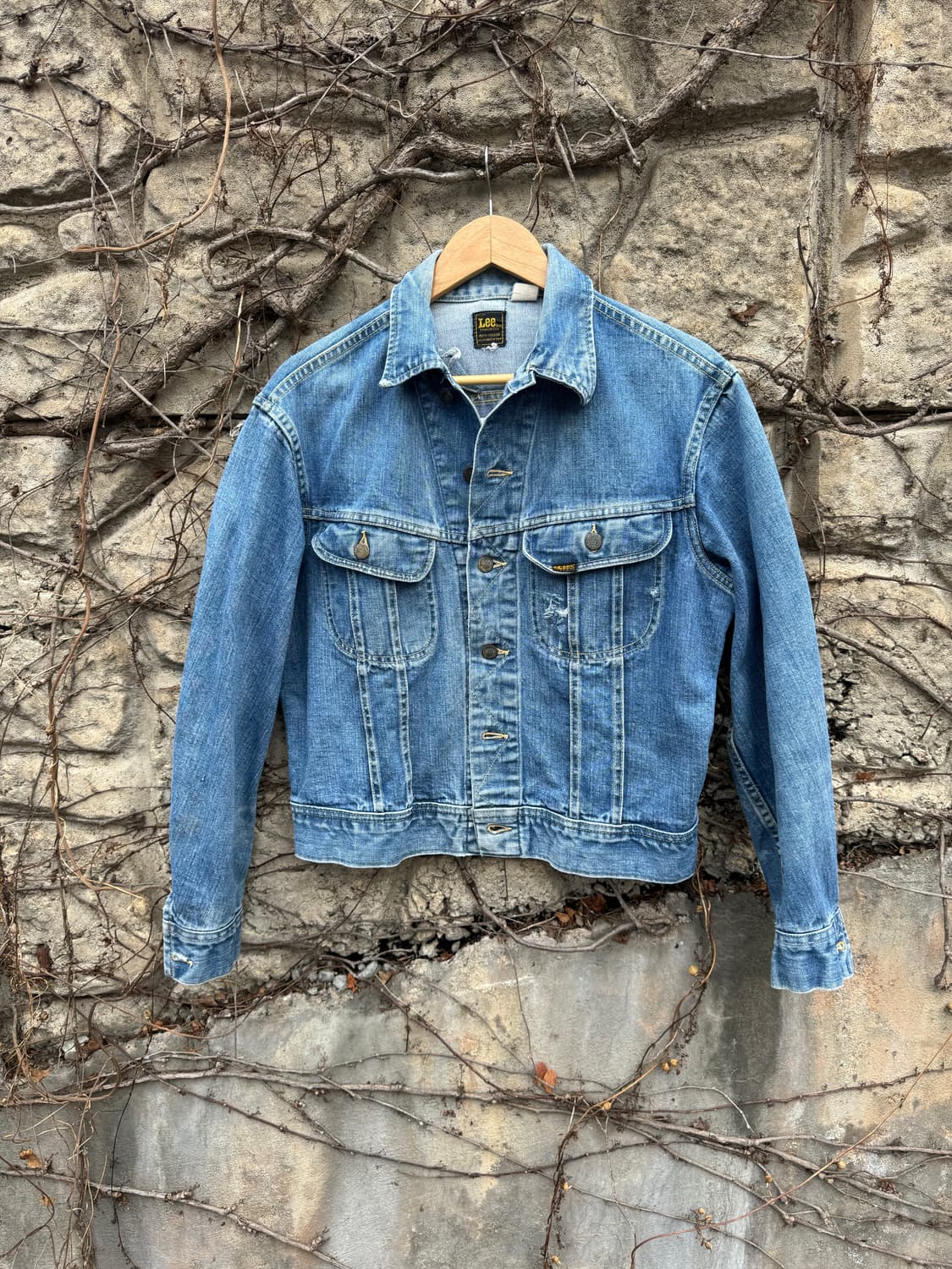70s lee 빈티지 101-j 웨스턴 워크 데님 트러커 자켓 상품이미지1
