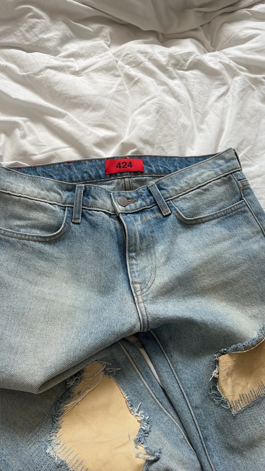 Distorted Patch Jean 28 상품이미지5