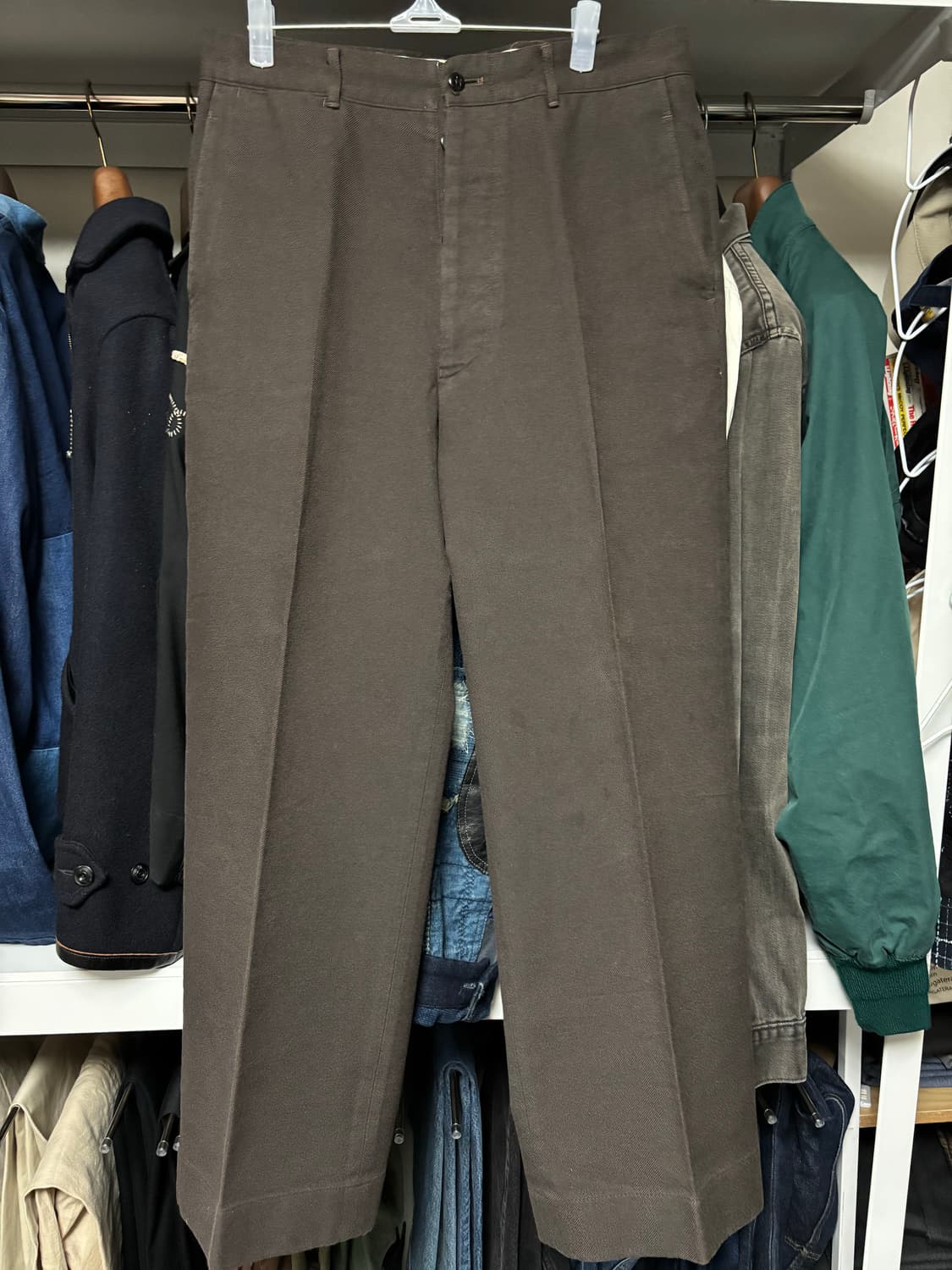 엣라코 서스펜더 팬츠 wool 32  상품이미지1