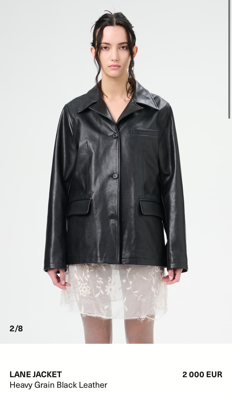 Our Legacy Lane Leather Jacket 상품이미지1