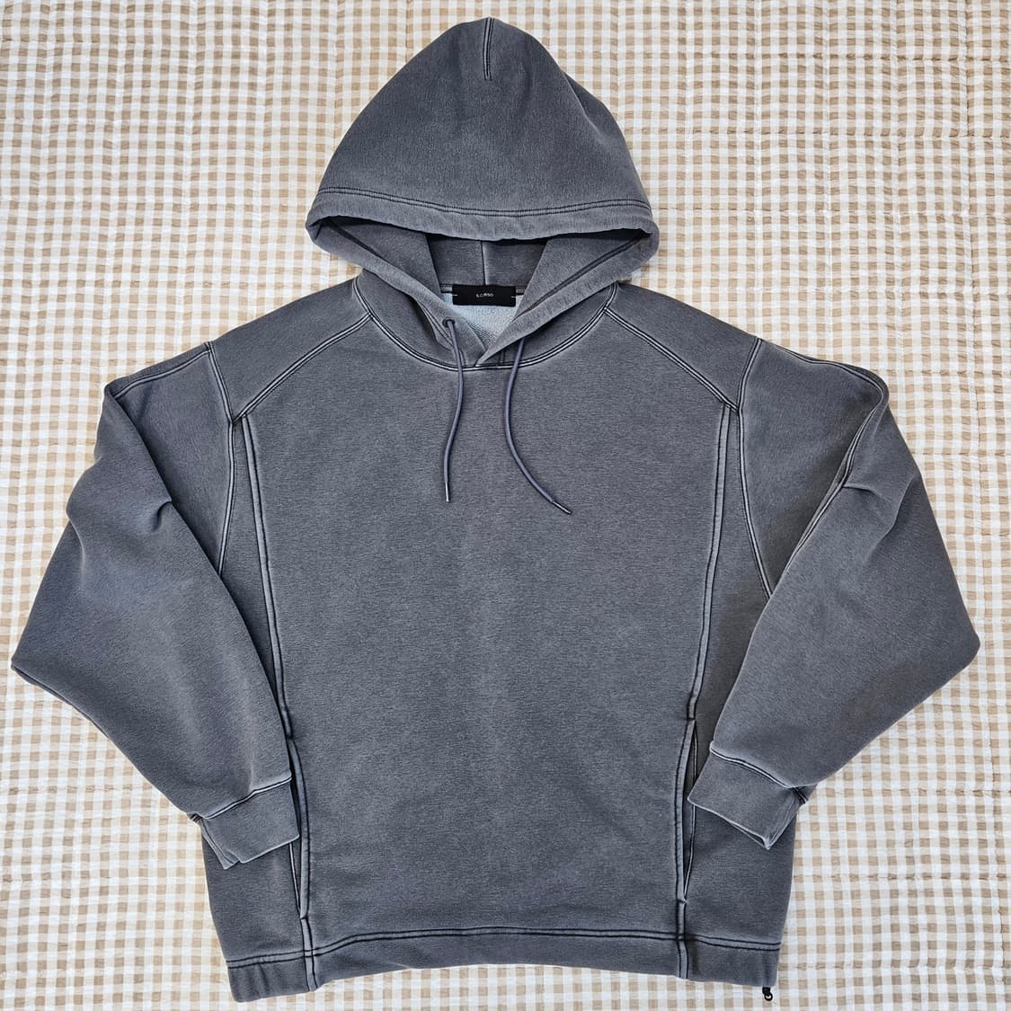 일꼬르소 오버핏 후드티 남자100 상품이미지1