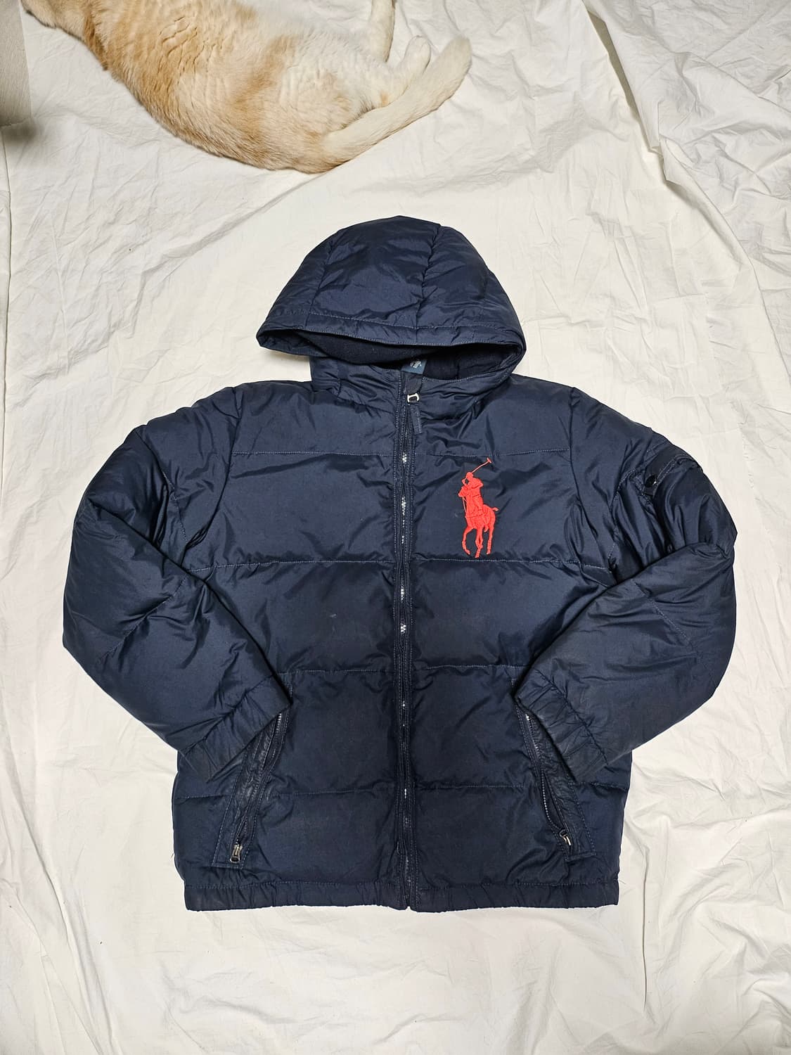 폴로랄프로렌 핀터깔 빅포니 여성 패딩 구스다운 M 상품이미지1