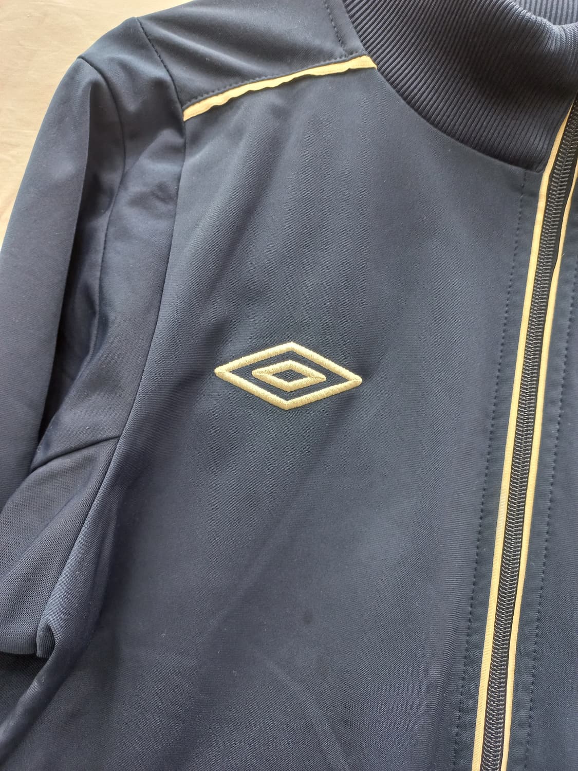 엄브로 네이비 컬러 올드스쿨 트랙탑 자켓 (남 S) 상품이미지3