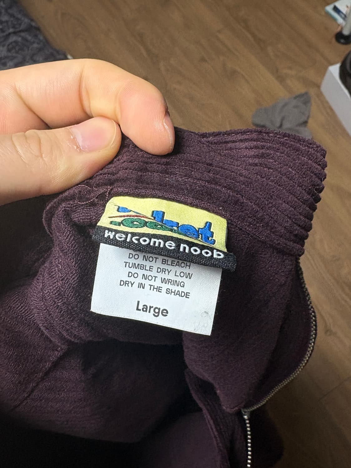 테켓 코듀로이 팬츠 L 상품이미지3