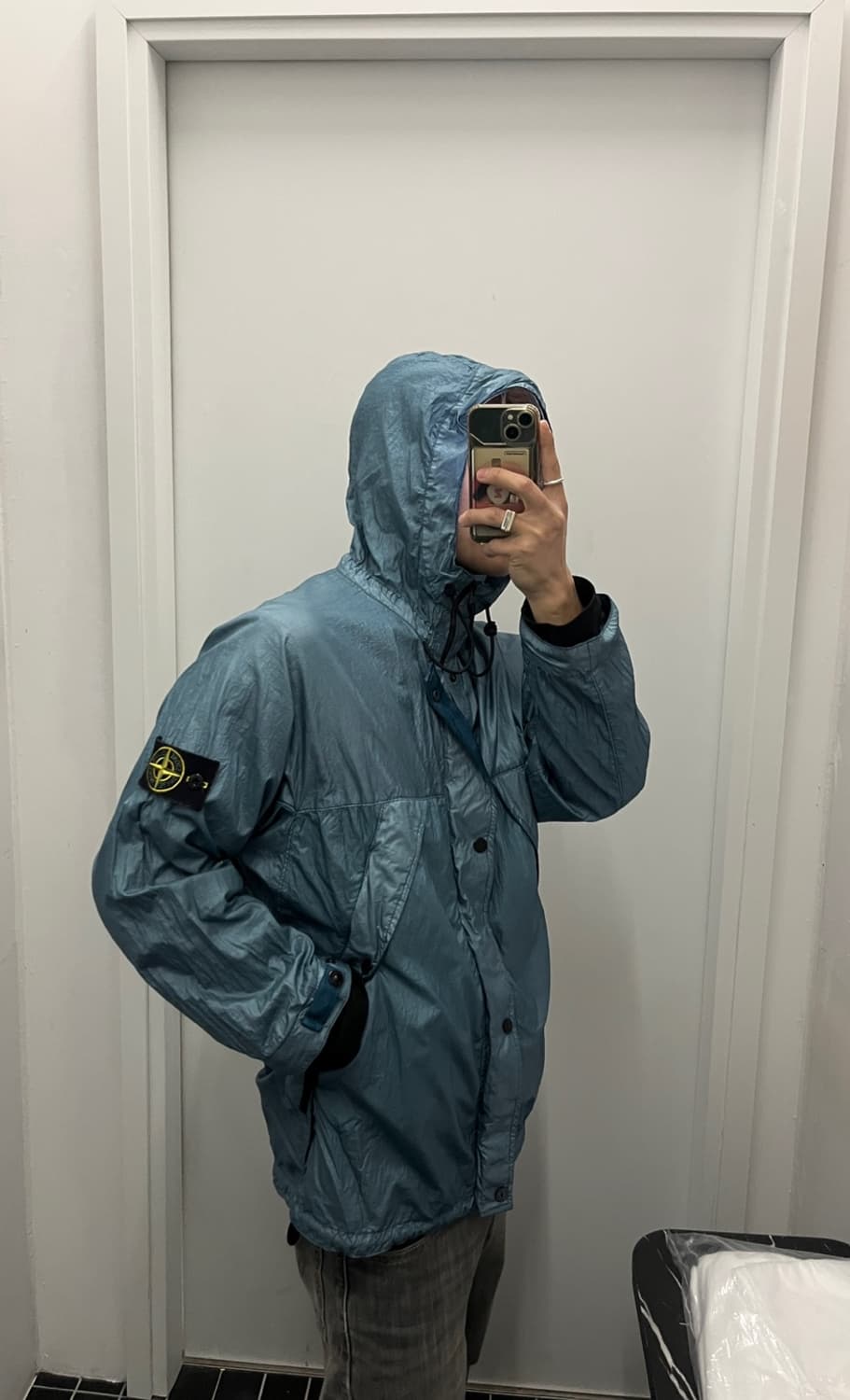 스톤 아일랜드 라미 나일론 자켓 상품이미지4