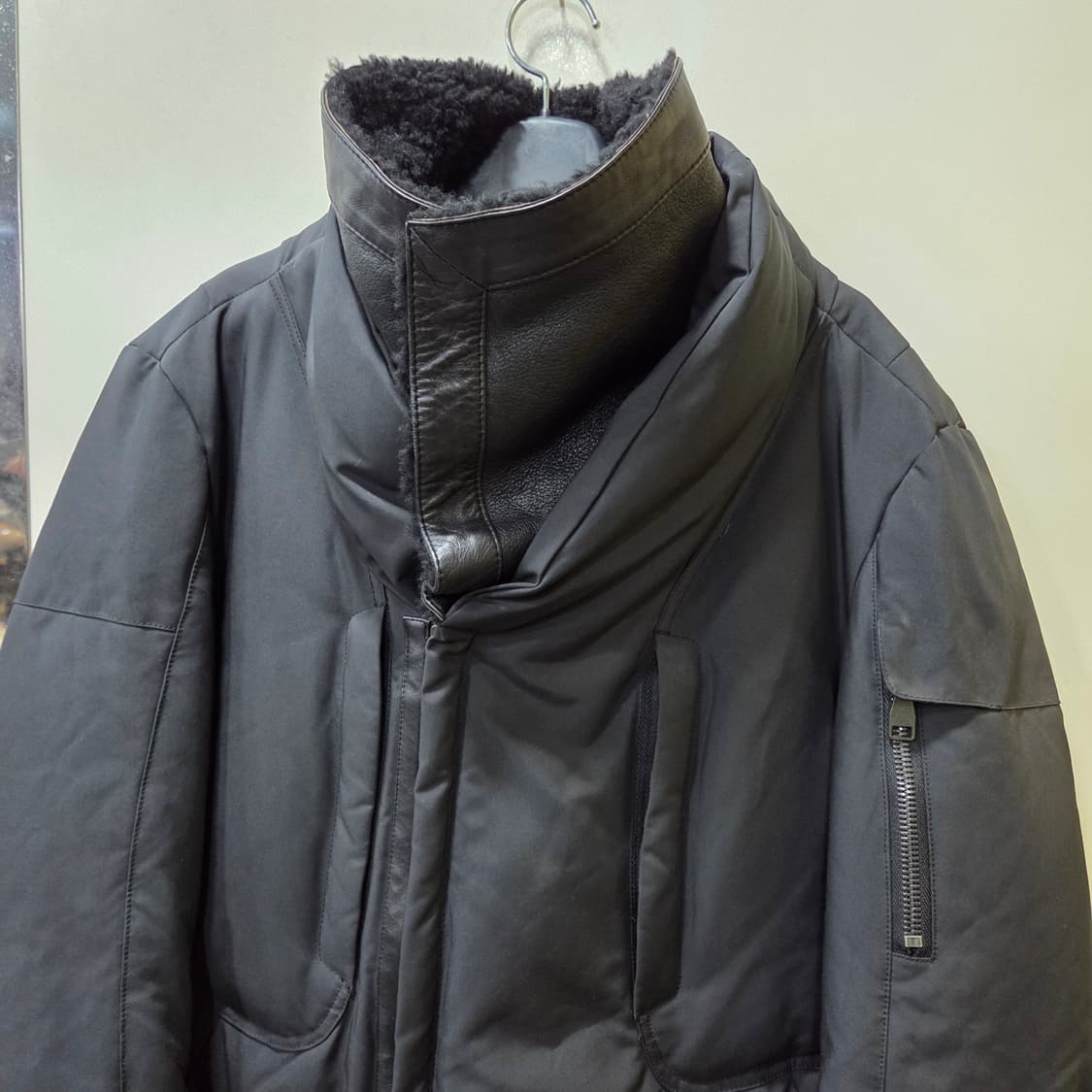 시스템 옴므 양가죽.양털.구스패딩 상품이미지4