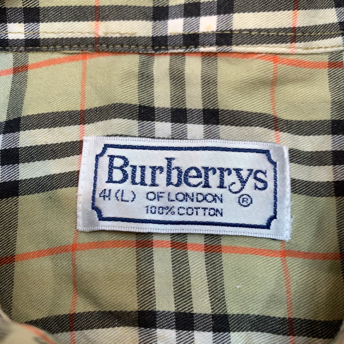 버버리 노바체크 셔츠 상품이미지6