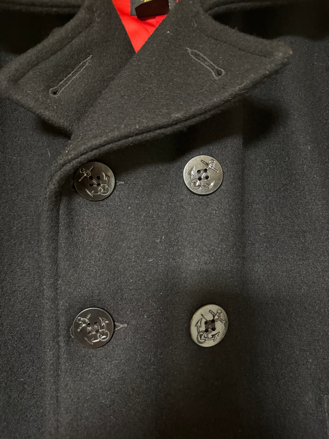 Schott NYC 피코트 블랙 40사이즈 상품이미지4