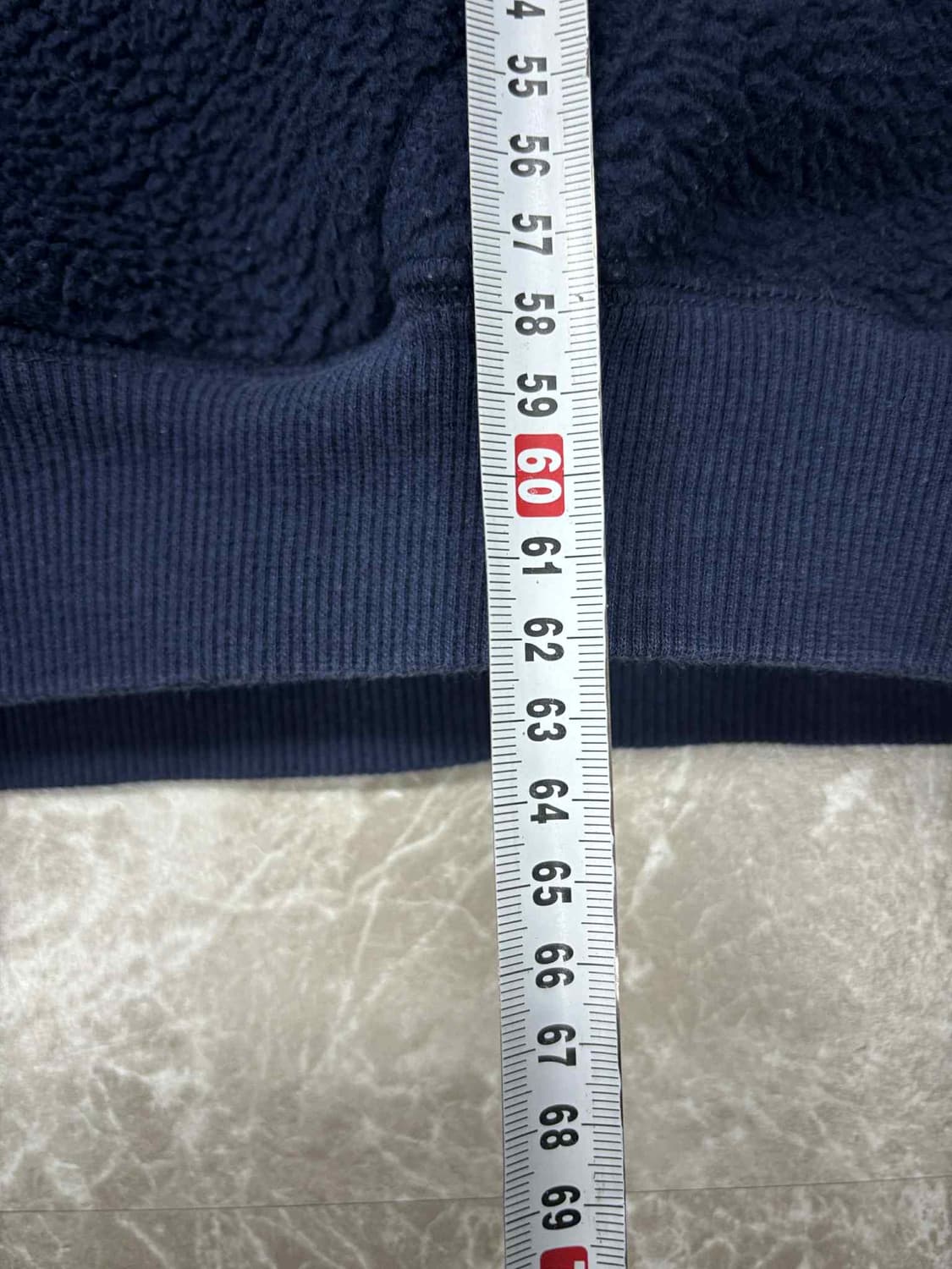 타미힐피거 진스 네이비 플리스 후드집업 후리스(L) 상품이미지6