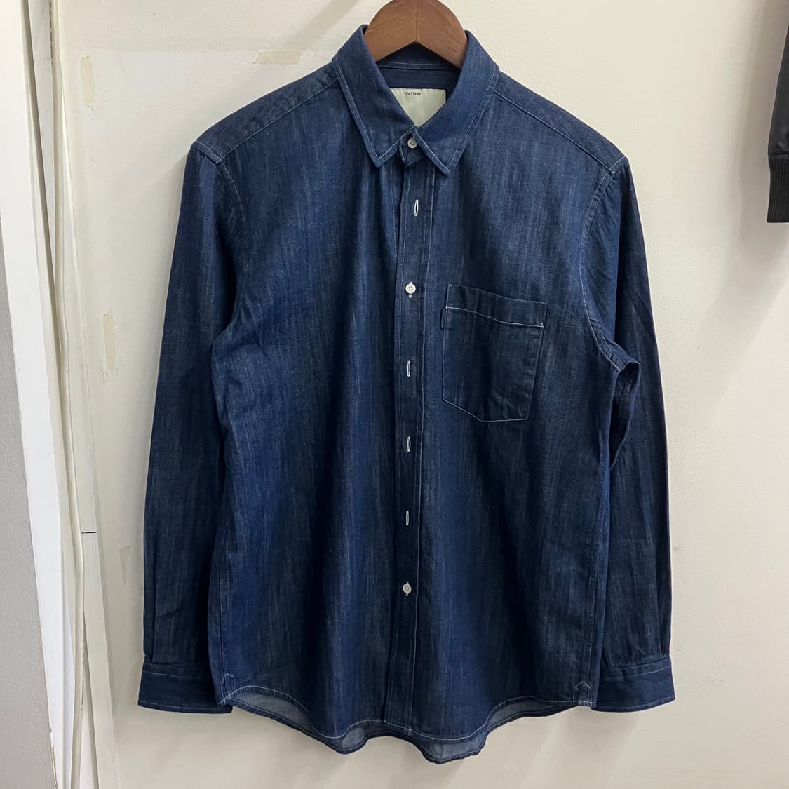 N74 포터리 데님 청셔츠 상품이미지1