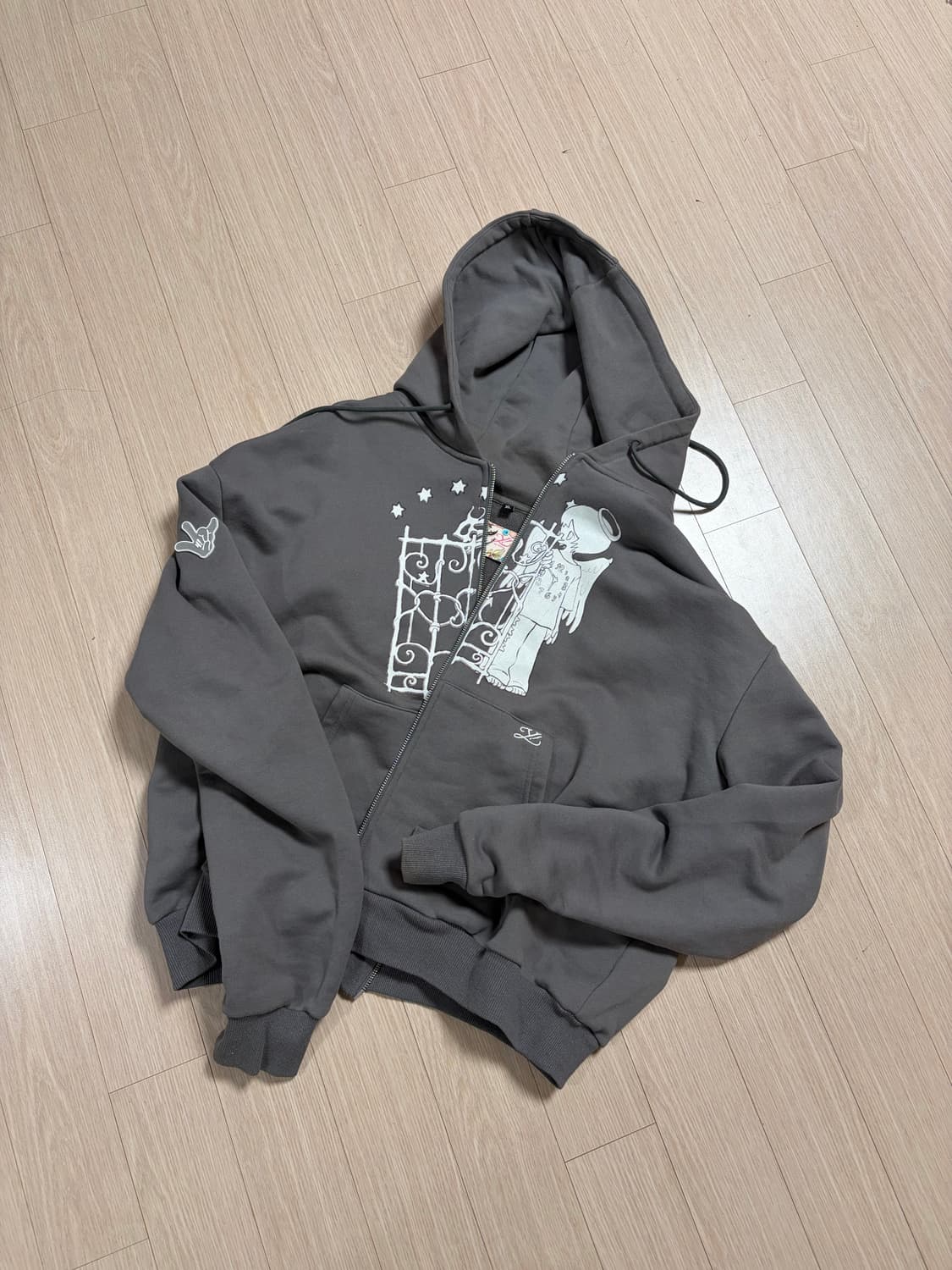 유민하 후드집업 상품이미지1