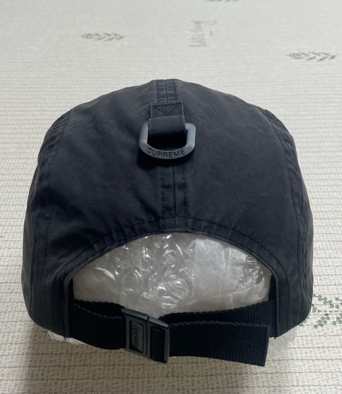 22fw 슈프림 벤틸 캠프캡 블랙 상품이미지2