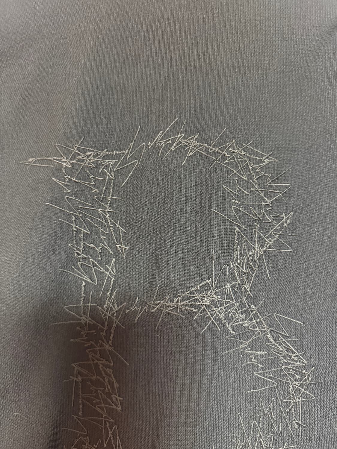 요지 야마모토 뒷판 자수 셔츠자켓 상품이미지3