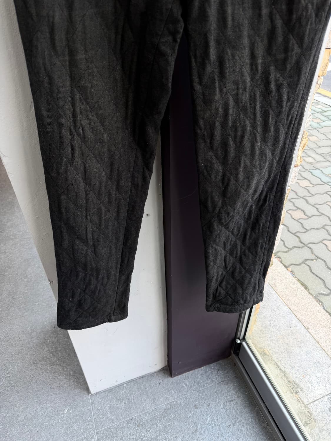 32~33/ 에르메스 레더블랜딩 퀄팅 패딩 팬츠 상품이미지4