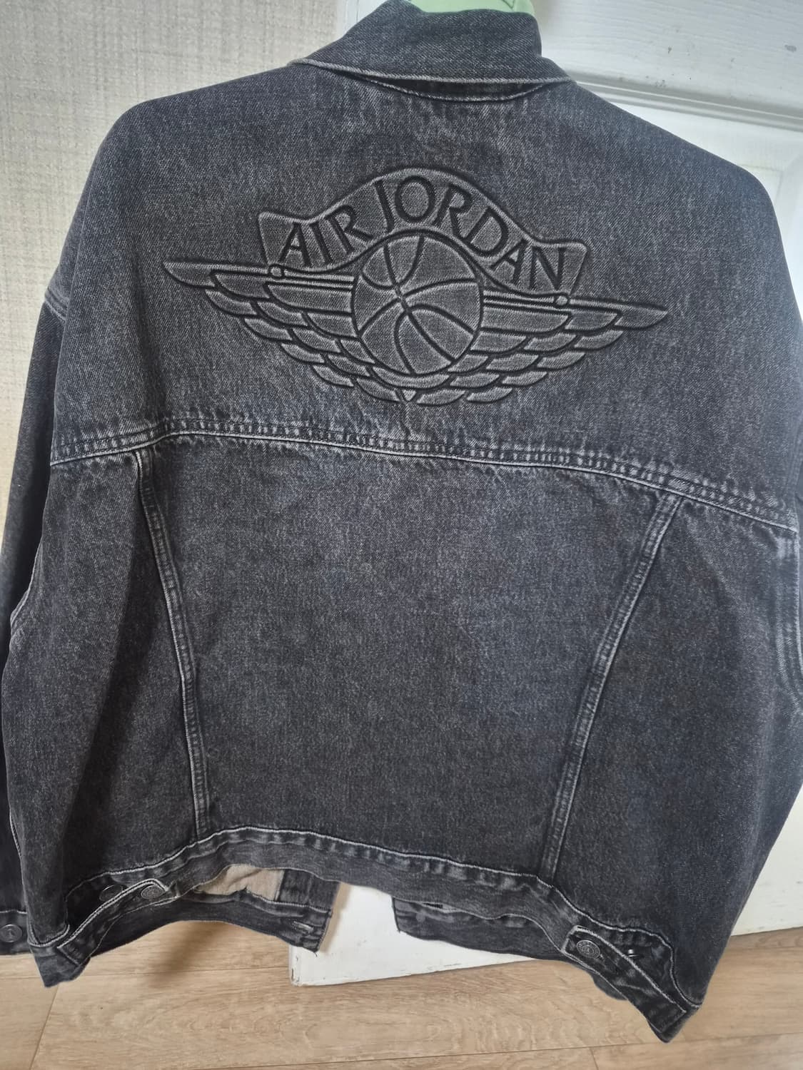 리바이스 조던 블랙 데님 트러커 자켓 M사이즈 상품이미지2