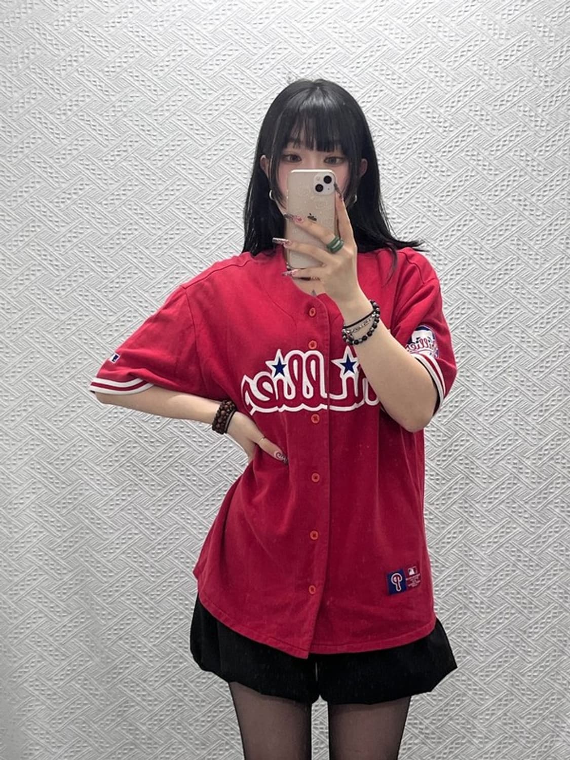빈티지 올드스쿨 필라델피아 필리스 반팔 유니폼 90 C11829 상품이미지2