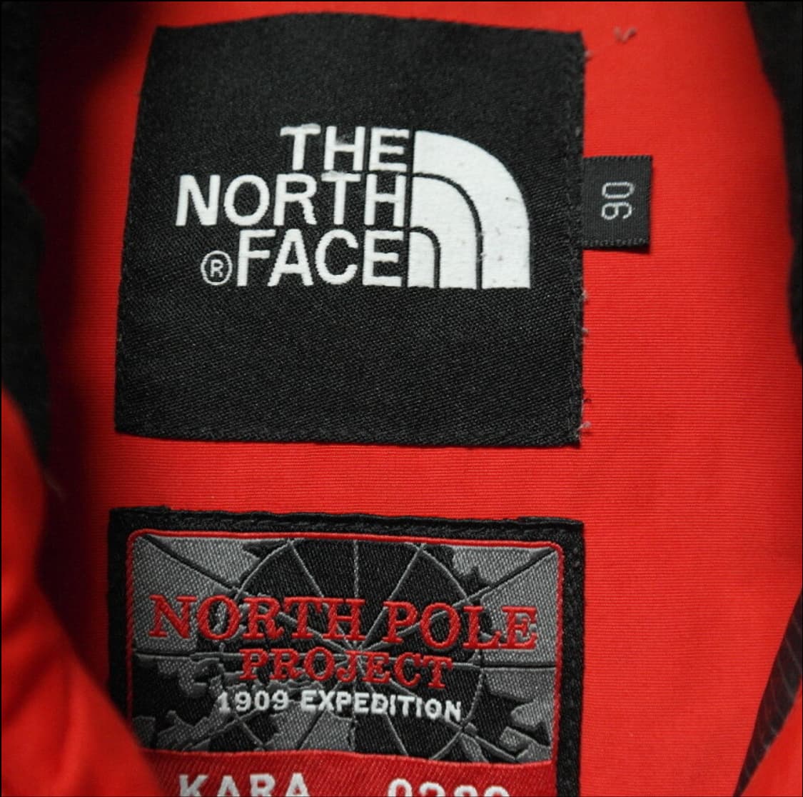 노스페이스 여성 하프 구스패딩 상품이미지4