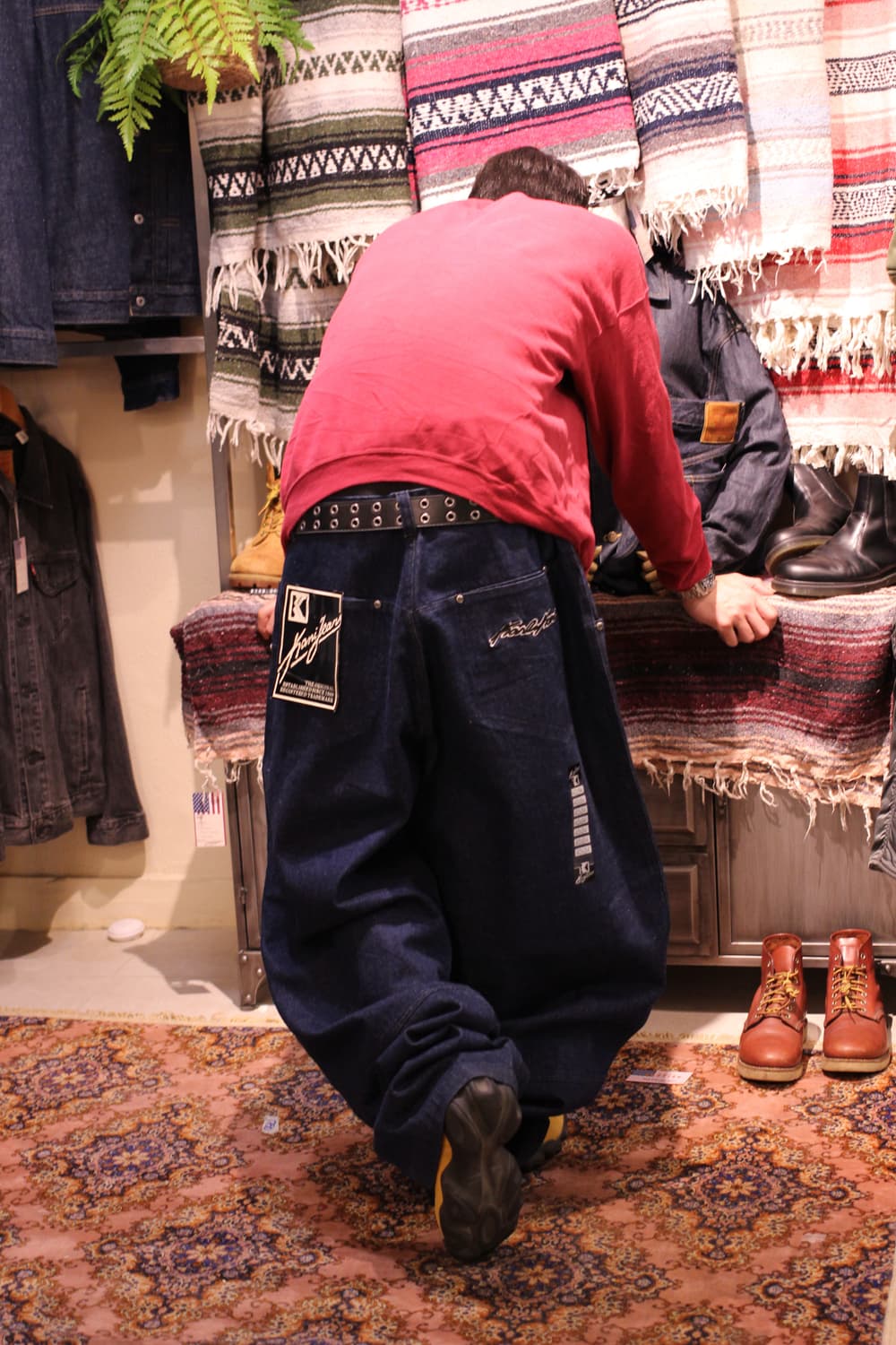 90s Karl Kani Wide Baggy 상품이미지3