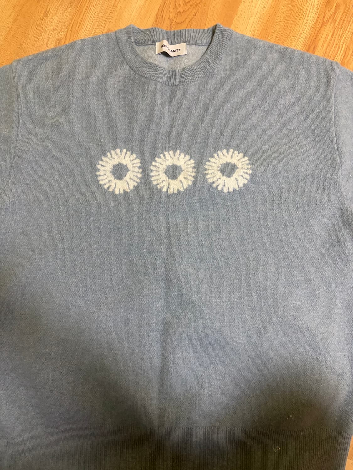 999휴머니티 eveyday logo 크루넥 니트 3 상품이미지2