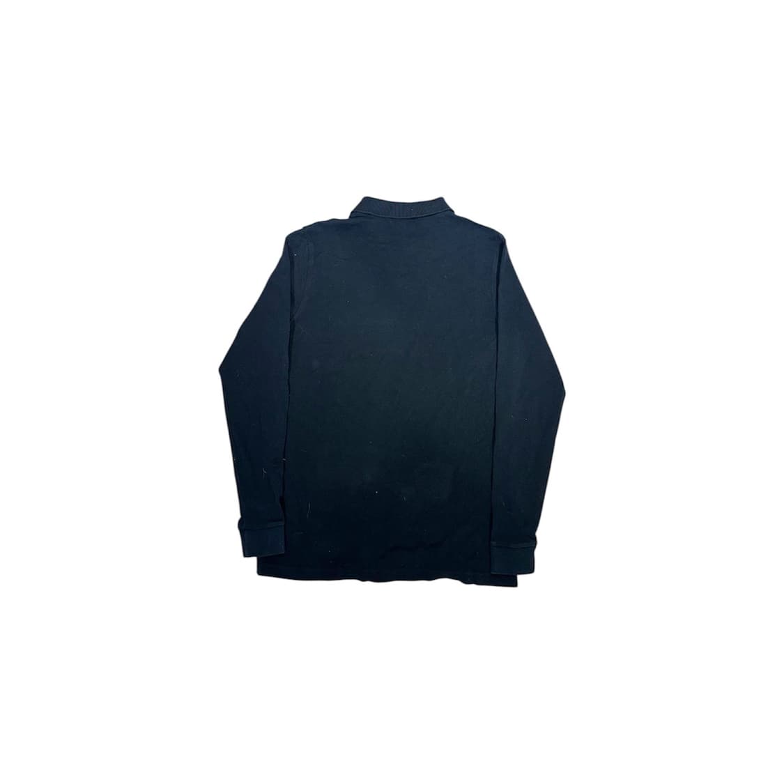 버버리 네이비 카라 긴팔티 XS 상품이미지6