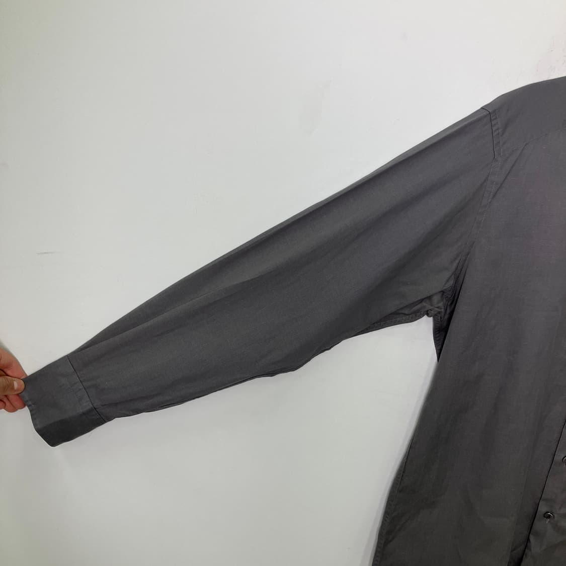 요지 야마모토 AAR 그레이 셔츠 L 상품이미지6