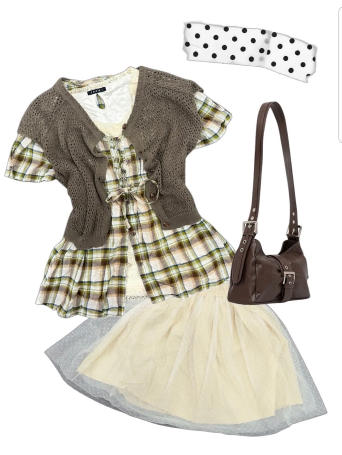 𖤐초코 나무숲 너드 코디set𖤐  상품이미지1