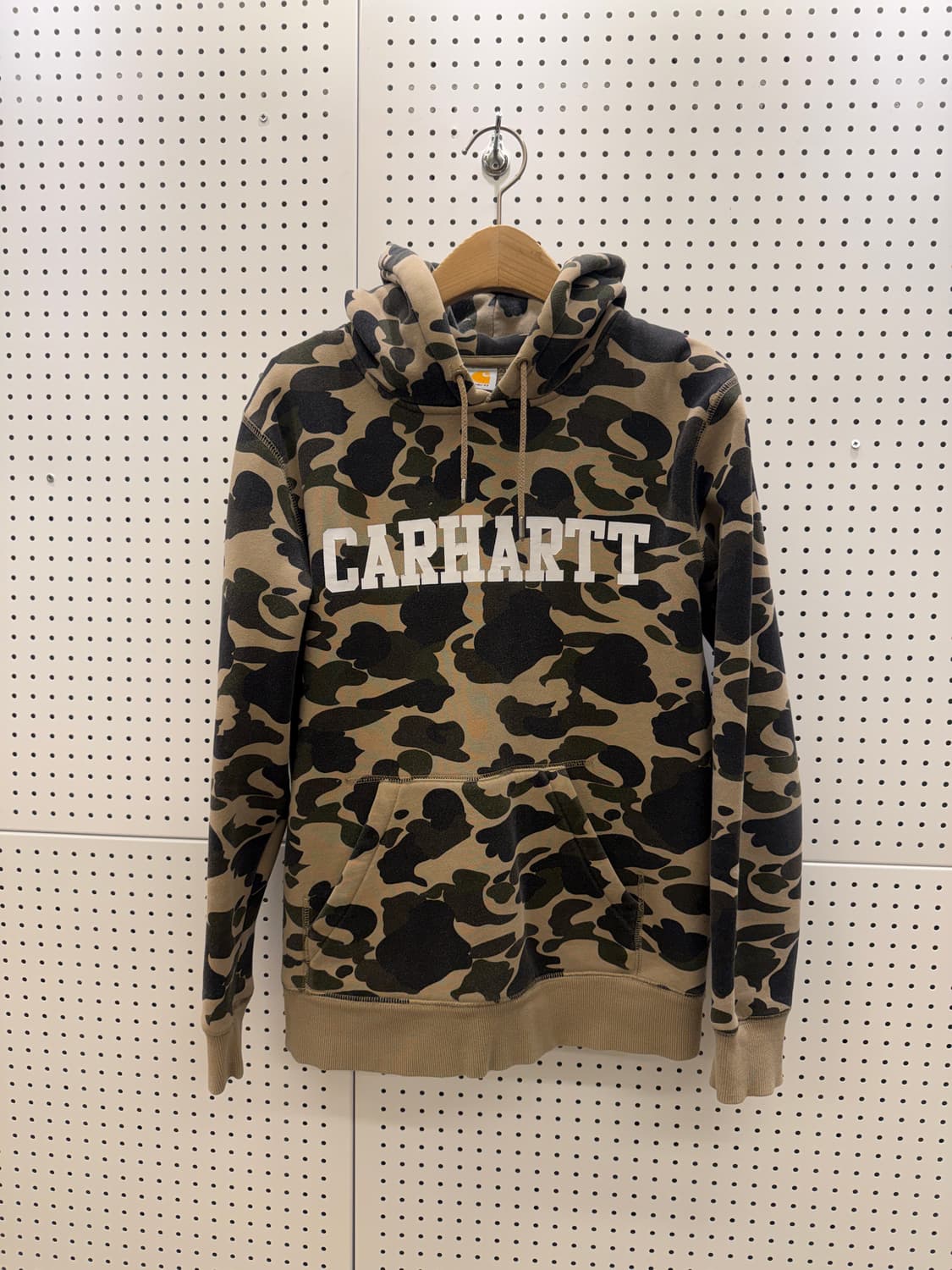 칼하트 빅로고 카모 후드티 U775 상품이미지2
