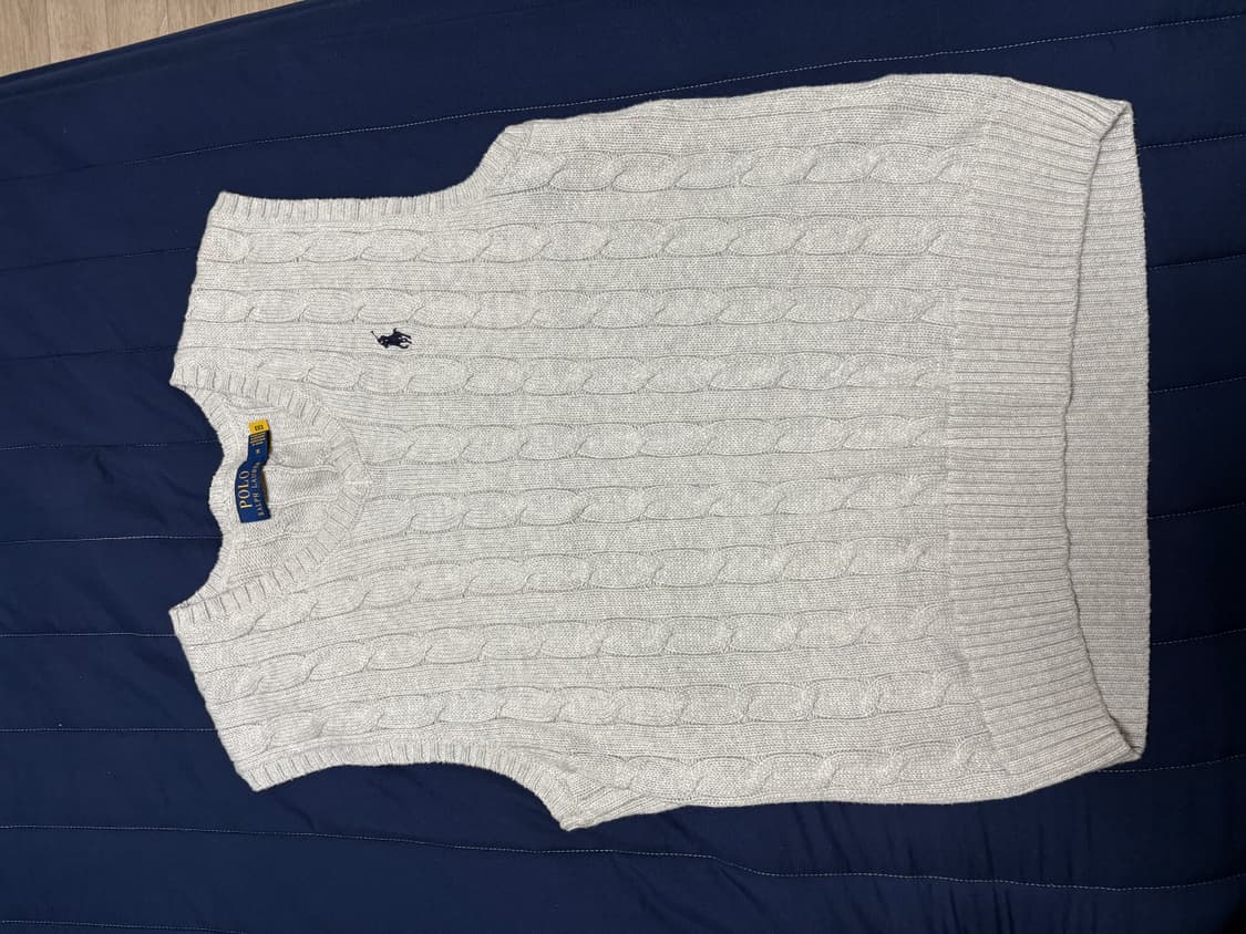 폴로 니트조끼 상품이미지1