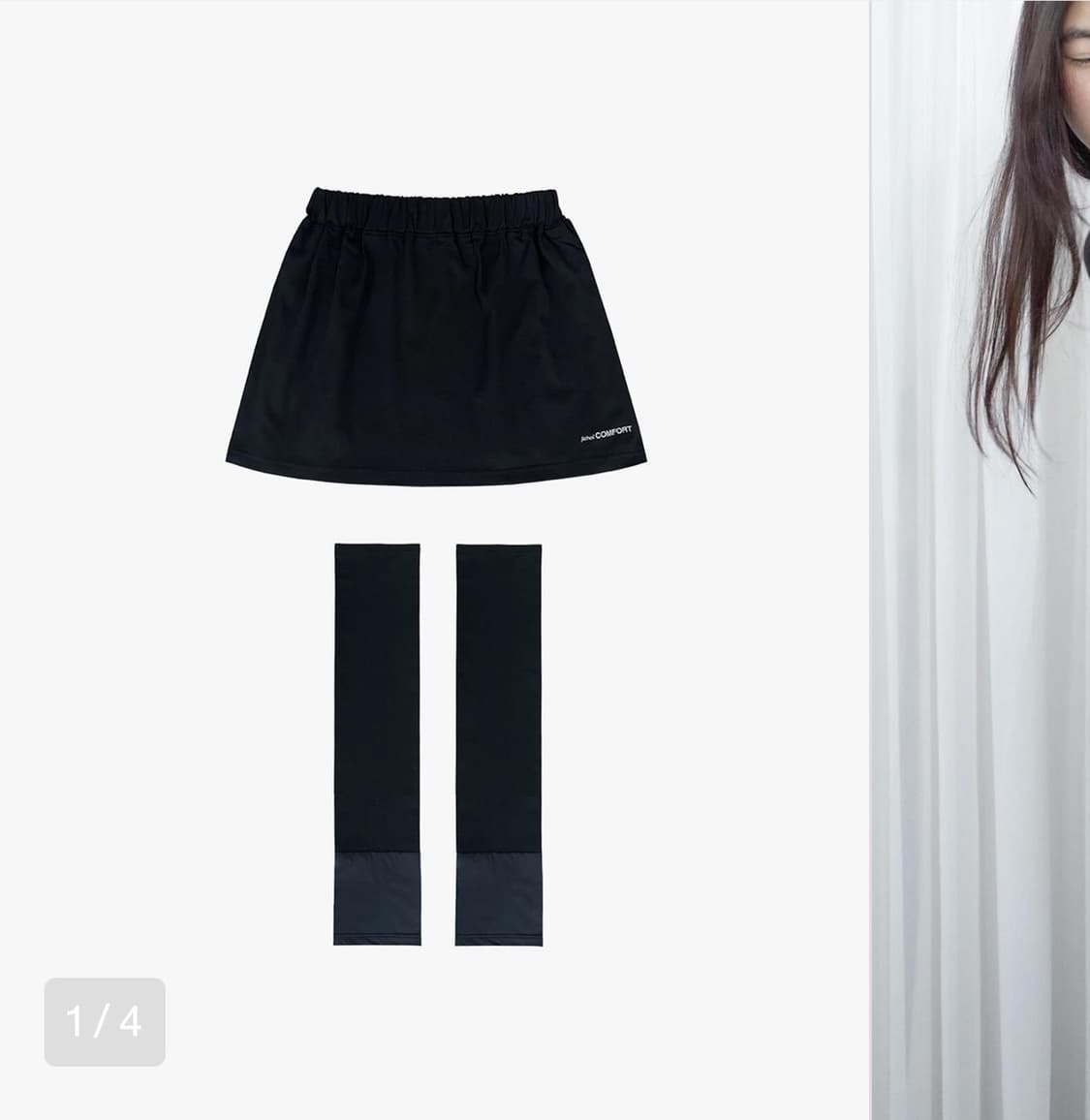 지초이 컴포트 25-002 Mini Skirt 상품이미지1