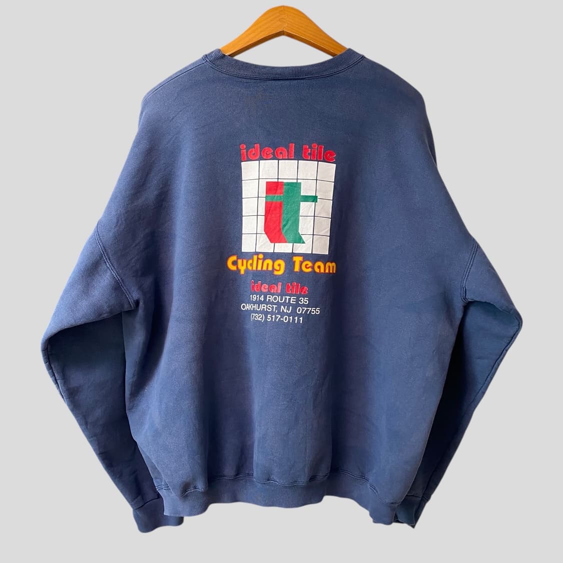 (XL)빈티지 헤인즈 Cycling Team 스웨트셔츠 맨투맨 상품이미지7
