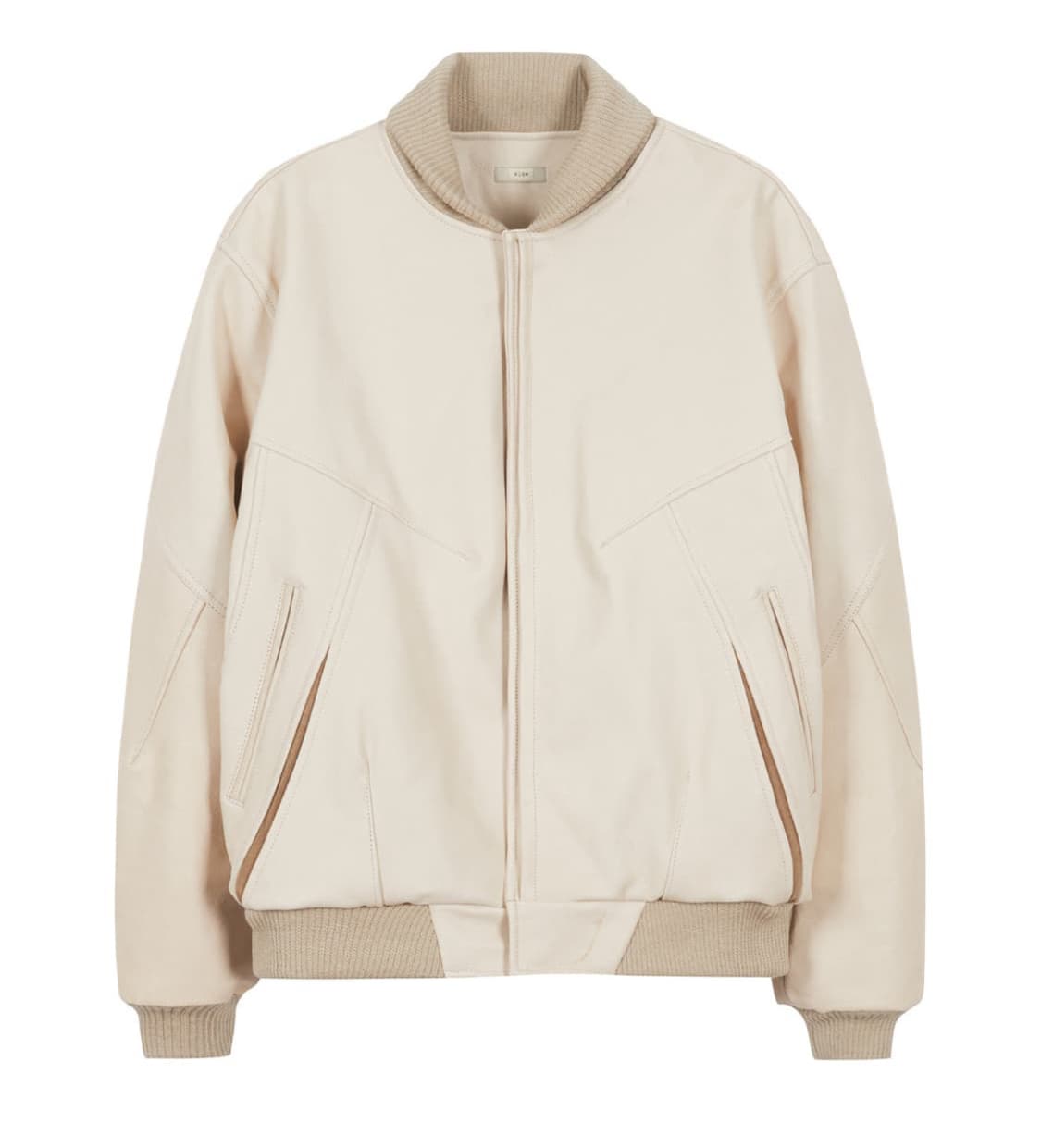 XLIM ep06 바시티자켓 아이보리 s 구매합니다 상품이미지1