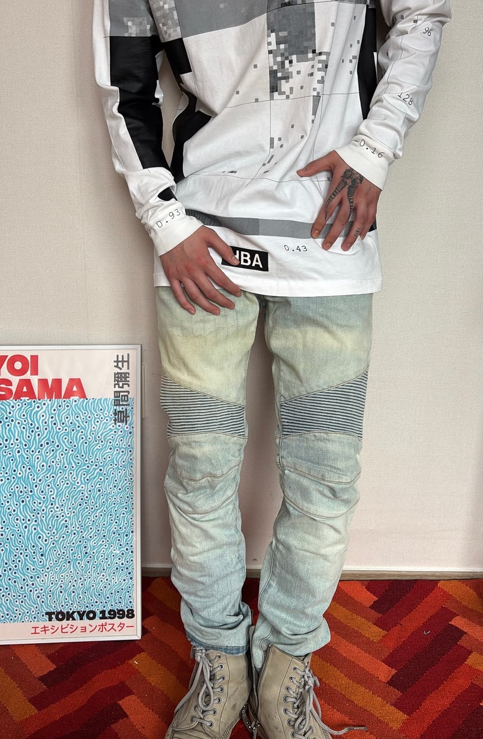 Biker Jean Light Blue 30 상품이미지2