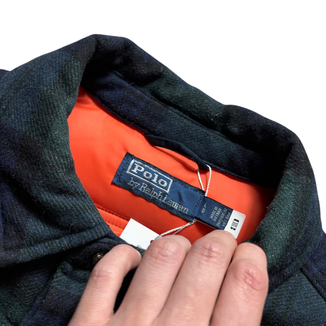 폴로 블랙와치 울 패딩 상품이미지3