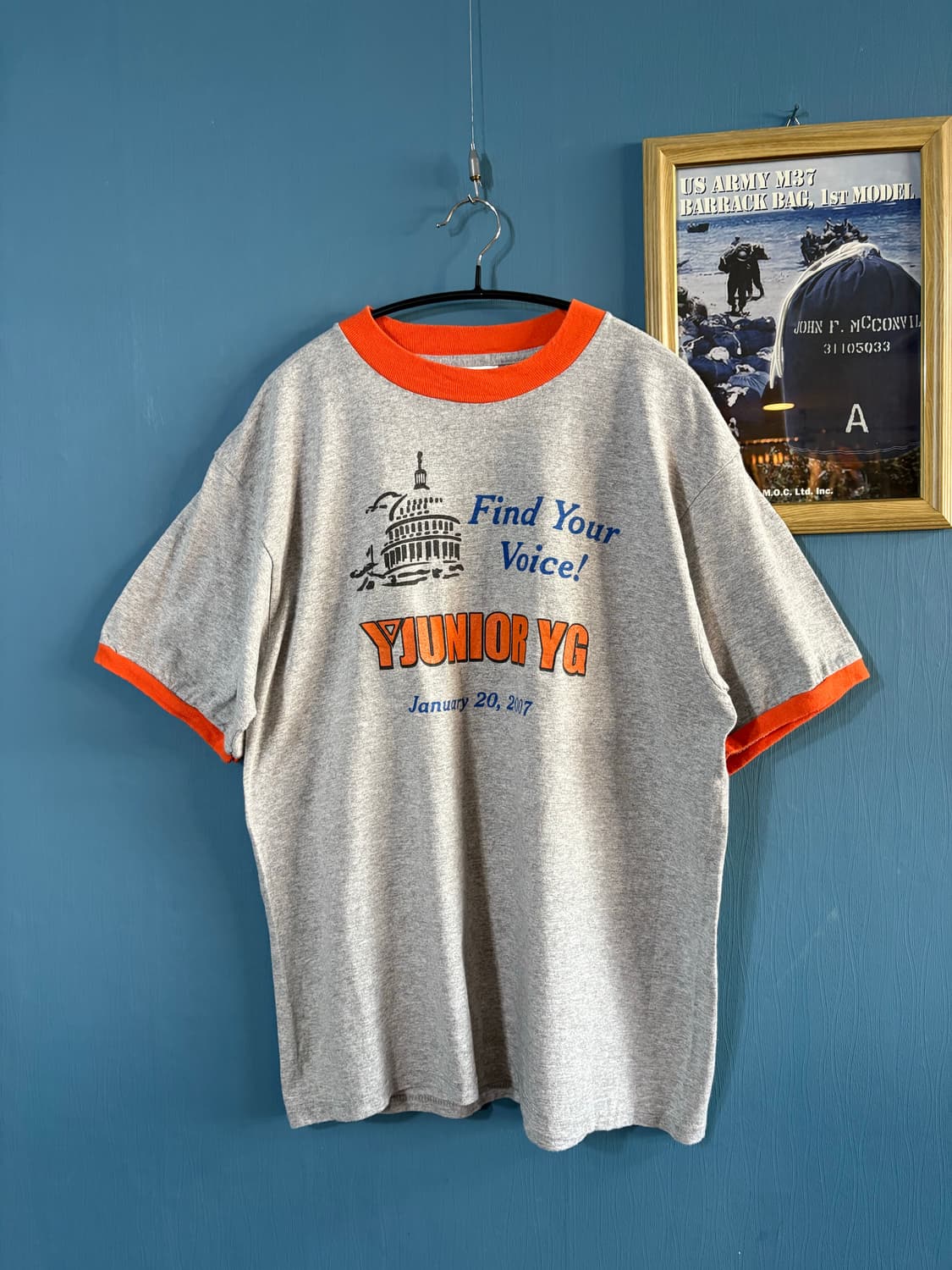 00‘s Delta 2007 YMCA Ringer Tee. 상품이미지1
