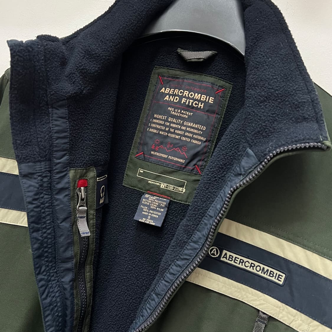 아베크롬비 퍼포먼스 플리스 자켓 L급 상품이미지4