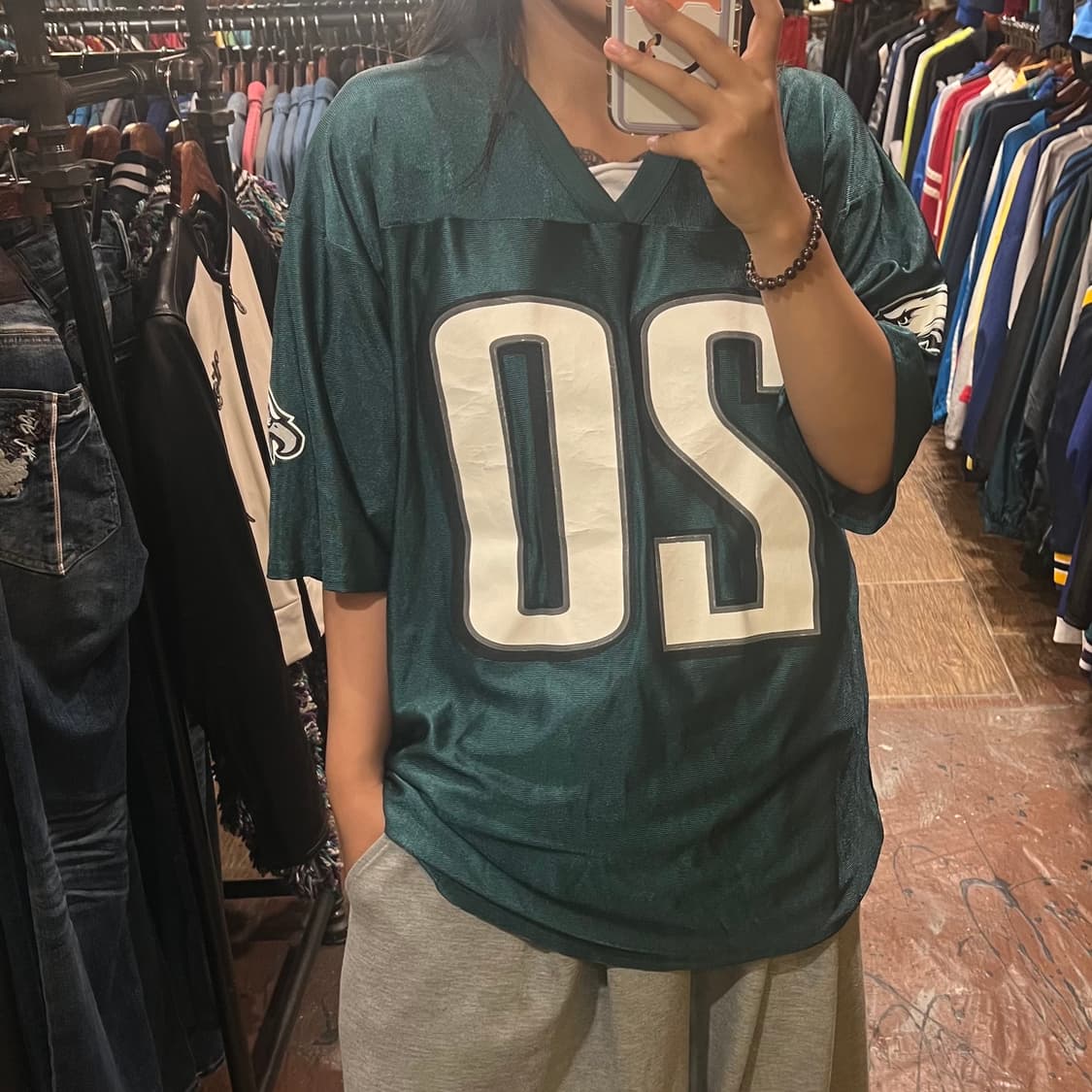 [HI]NFL 풋볼져지 반팔티 그린 상품이미지2