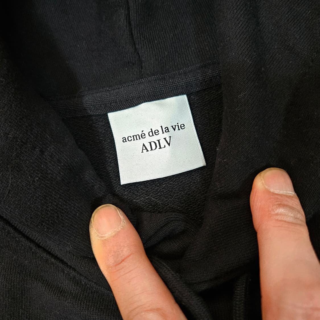 아크메드라비 페이스 후드 블랙 1 size 상품이미지8