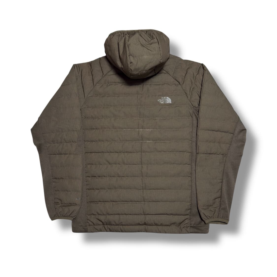 The North Face 구스다운 라이트 브라운 경량 아노락 패딩 상품이미지2